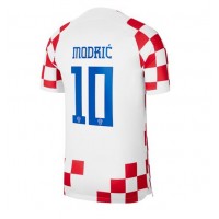 Kroatien Luka Modric #10 Hemmatröja VM 2022 Kortärmad